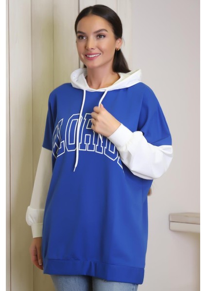 Saks Baskılı Kadın Sweatshirt 1227-2K4 fiyatları
