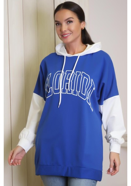 Saks Baskılı Kadın Sweatshirt 1227-2K4 fırsatları