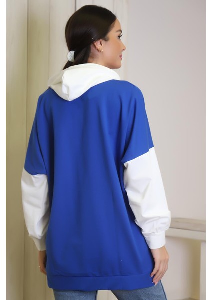 Saks Baskılı Kadın Sweatshirt 1227-2K4 indirimleri