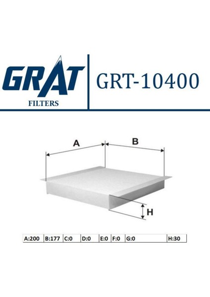 Polen Filtre Bipper-Fiorino (GRT10400-GPKCF18005-6479E0-SC732-77364561E)