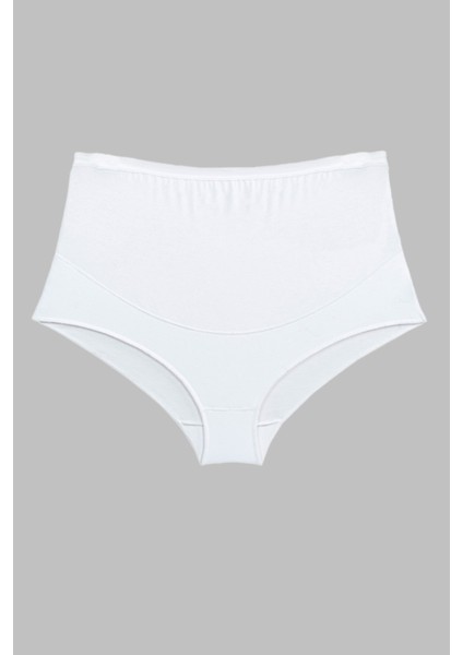 3'lü Kadın Beyaz Modal Geniş Hamile Külot Nefes Alabilir Yumuşak Kumaş ile Konforlu Kullanım