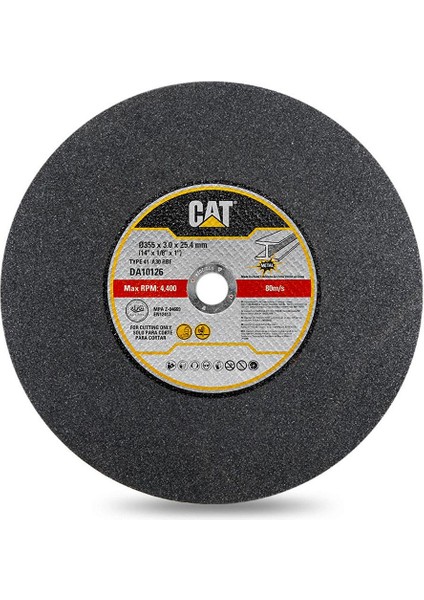DA10126 350MM Universal Metal Profil Kesme Taşı