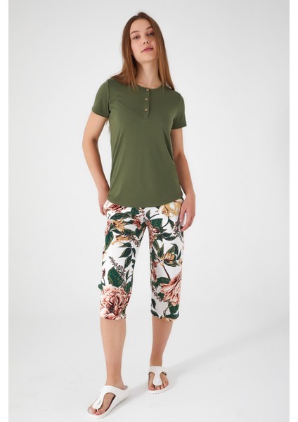 Compatible Yeşil Kadın Kapri Takım