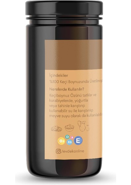 Soğuk Sıkım Keçiboynuzu Özü (Carob Extract) 315g