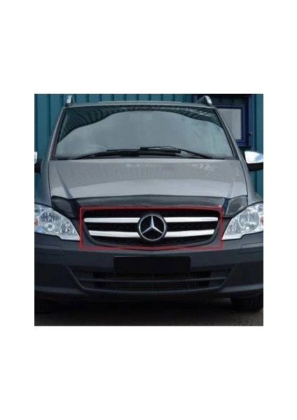 Alminox Oto Mercedes Vito W639 Ön Panjur 4prç 2010-2015