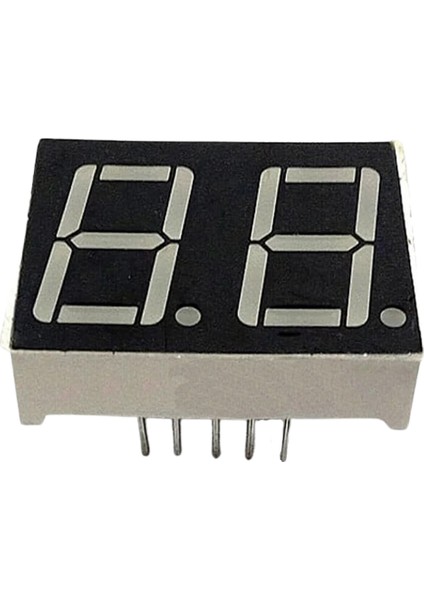 0.56 Inç 2 Basamaklı Kırmızı Katot 7 Segment Gösterge- 1 Adet fiyatları