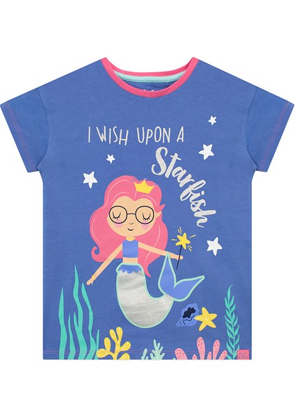 Harry Bear Mermaid Kız Çocuk Tshirt