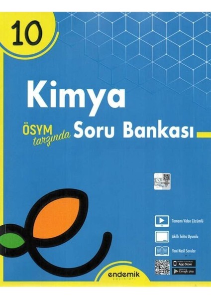 10.sınıf Kimya Soru Bankası