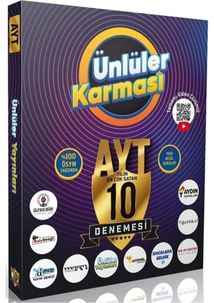 Ünlüler Karması AYT 10-5 Deneme 2022 Model