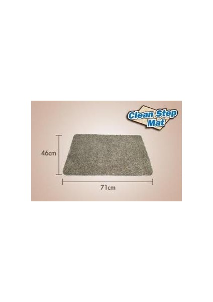 Clean Step Mat Yıkanabilir Mikrofiber Kir Toz Emici Iç-Dış Ortam Paspas