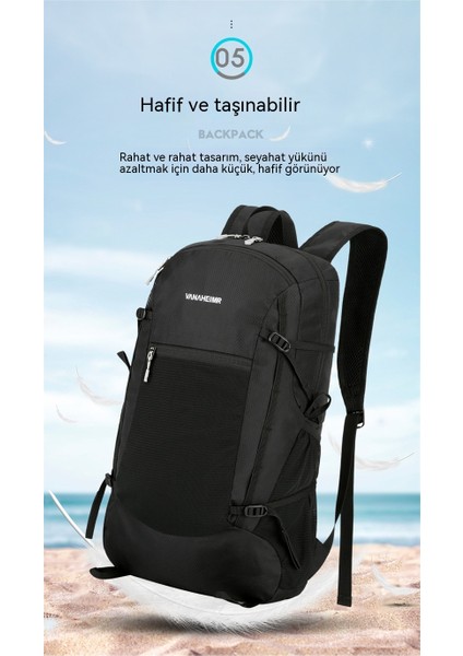 Yeni Katlanır Çanta Çok Fonksiyonlu Açık Hafif Dağcılık Çantası Katlanır Omaralar Çanta Seyahat Su Önleyen Günü Sırt Çantası (Yurt Dışından) fiyatları