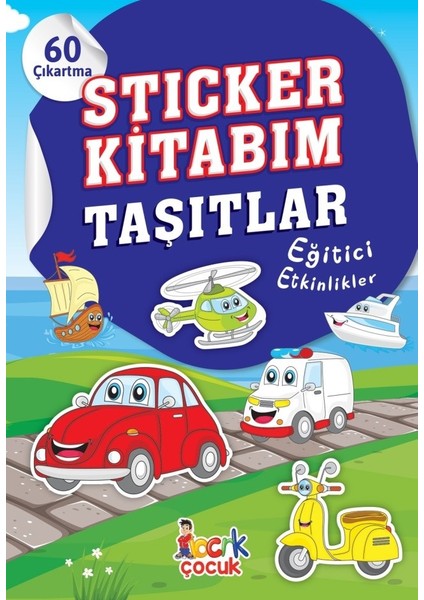 Stıcker Kitabım Taşıtlar - Tuba Öztürk