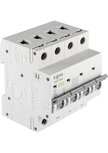 3X32A 10KA C Tip Otomatik Sigorta modelleri