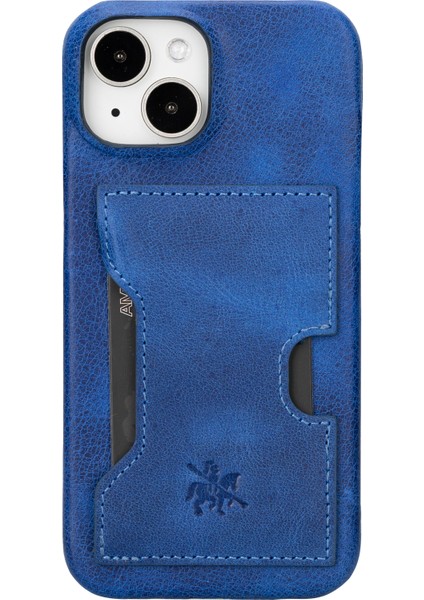 iPhone 15 Florence Deri Cüzdan Telefon Kılıfı