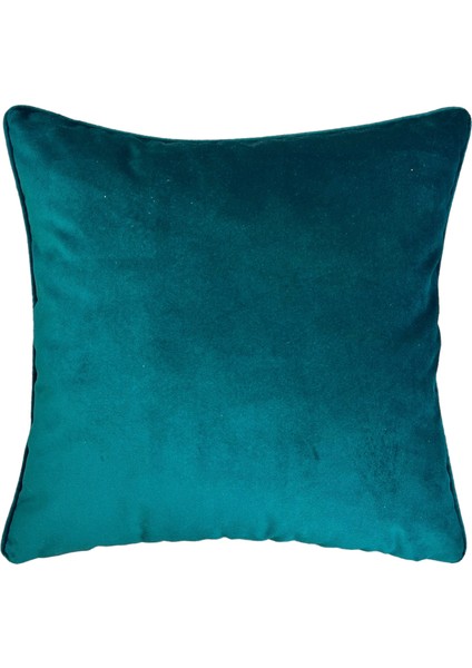 Kar Tanesi Desenli Gümüş Boncuklu Yılbaşı Özel Serisi Kırlent Kılıfı fiyatları