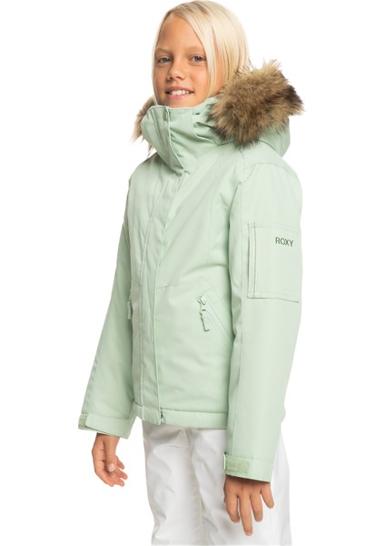 Kız Çocuk Snowboard Ceketi Meade Girl JK Yeşil fiyatları