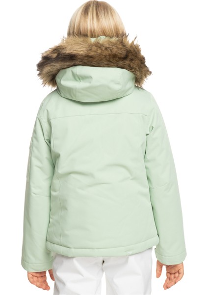 Kız Çocuk Snowboard Ceketi Meade Girl JK Yeşil modelleri
