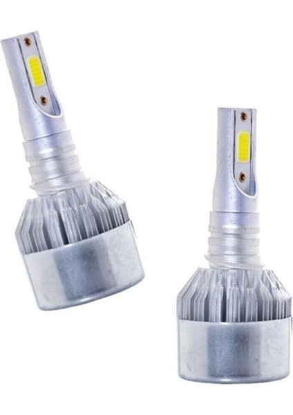 Peugeot 206 H7 Kısa Far Nkt LED Şimşek Etkili Beyaz indirimleri