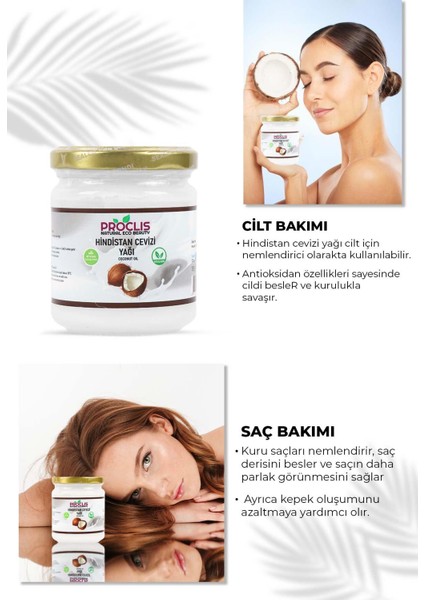 Doğal Hindistan Cevizi Yağ 150 gr modelleri