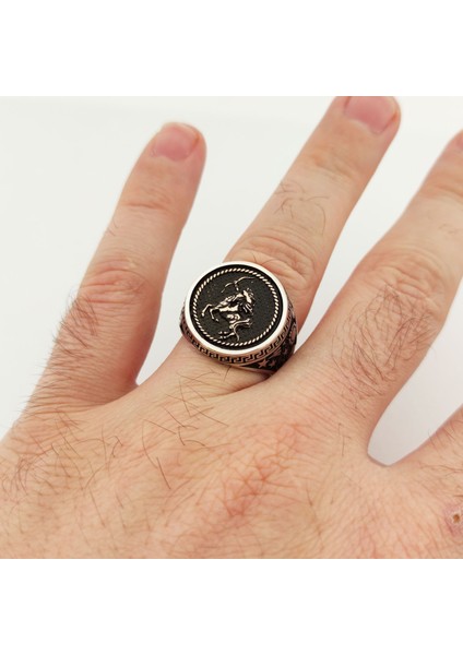 925 Ayar Gümüş Yay Burcu Yüzük fırsatları