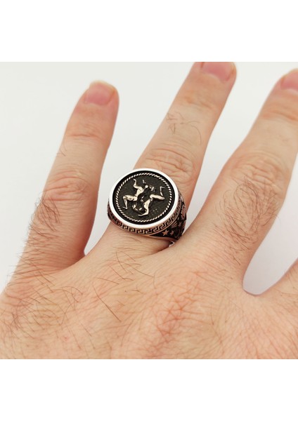 925 Ayar Gümüş Ikizler Burcu Yüzük indirimleri