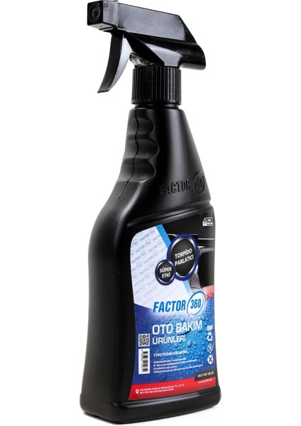 FACTOR360 Torpido Parlatıcı Süt 500 ml