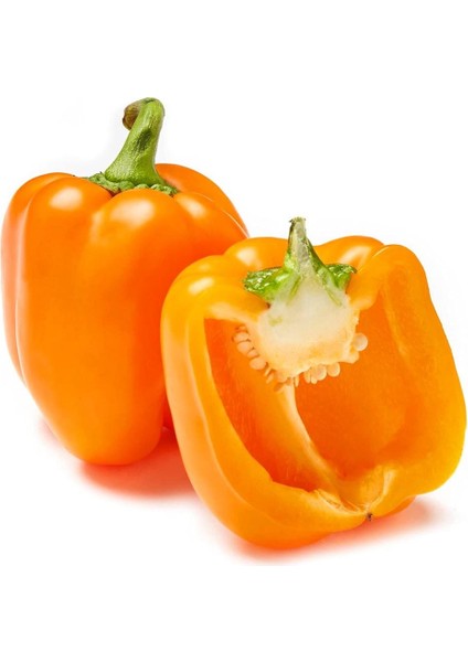 Portakal Rengi Biber Tohumu Orange California Wonder Bell Pepper