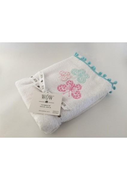 2 Li Nak.havluset Beyaz 30*50+50*90