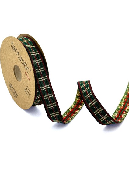 Dokuma Yılbaşı Kurdelesi (16MM Genişlik - 10MT Uzunluk)