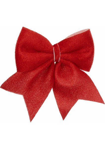 New Year Yılbaşı Ribbon Kırmızı Ağaç Kurdelesi 12X13 cm modelleri