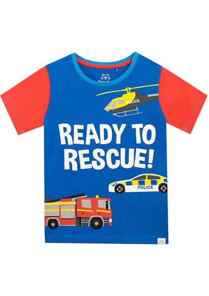 Mavi Erkek Çocuk Tshirt