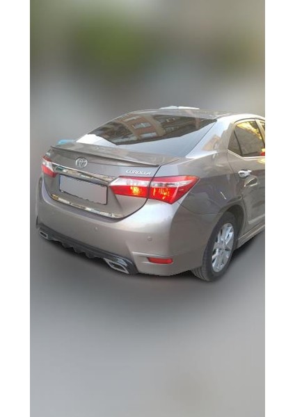 Toyota Corolla Spoiler 2013-2019 Metalik Gri 1g3