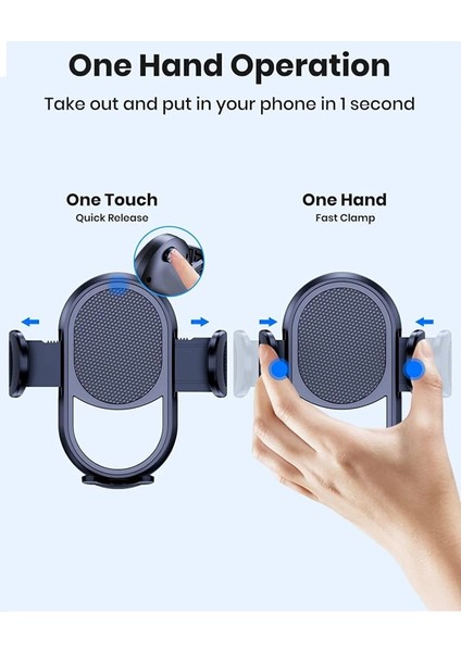 Araç Içi Otomatik Elite Versiyon Telefon Tutucu Cam ve Torpido Için fırsatları
