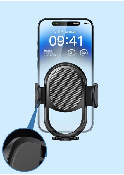 Araç Içi Otomatik Elite Versiyon Telefon Tutucu Cam ve Torpido Için indirimleri