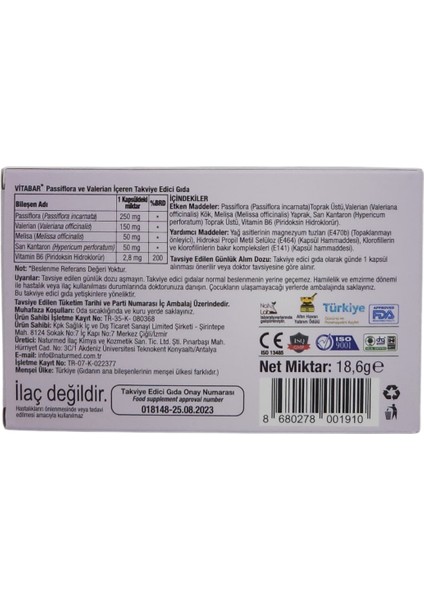 Passiflora&Valerian 2'Li Paket indirimleri