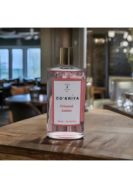 Oriental Amber 200 ml 80 Derece Kolonya