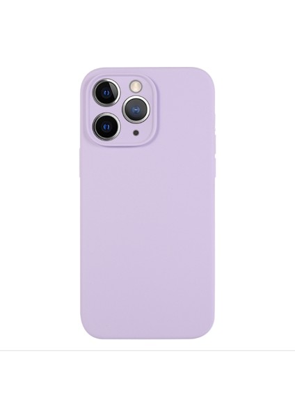 iPhone 11 Pro ile Uyumlu Içi Kadife Dokulu Kamera Korumalı Silikon Lansman Kılıf