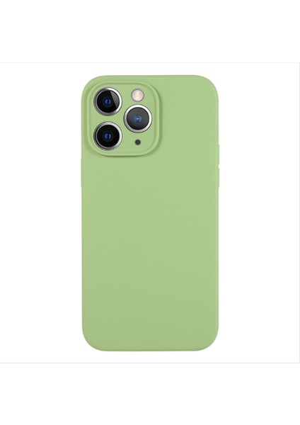iPhone 11 Pro ile Uyumlu Içi Kadife Dokulu Kamera Korumalı Silikon Lansman Kılıf