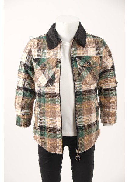 Erkek Çocuk Oduncu Sweat İçi Peluşlu Şık Tasarımlı Renkli 4-14 Yaş fiyatları