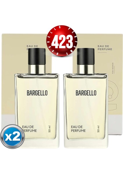 423X2(2Adet) Kadın Parfüm Floral 50 ml Edp