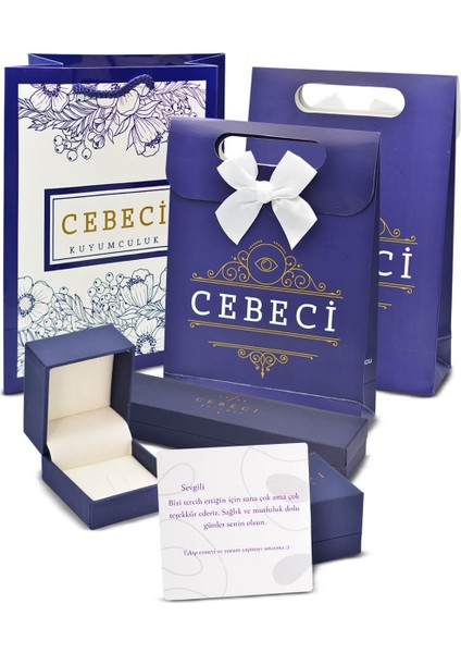 Cebeci 14 Ayar Tek Sıra Taşlı Tektaş Altın Yüzük modelleri
