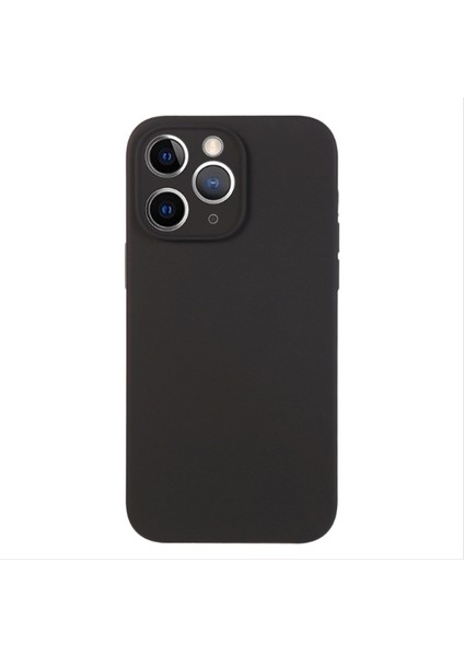 iPhone 11 Pro Max ile Uyumlu Içi Kadife Dokulu Kamera Korumalı Silikon Lansman Kılıf