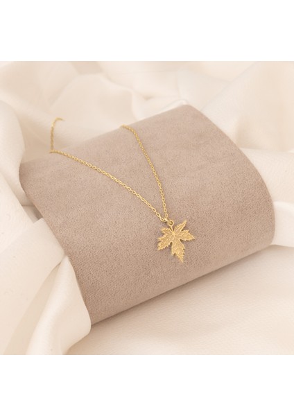 Damarlı Çınar Yaprağı Gümüş Kolye fiyatları