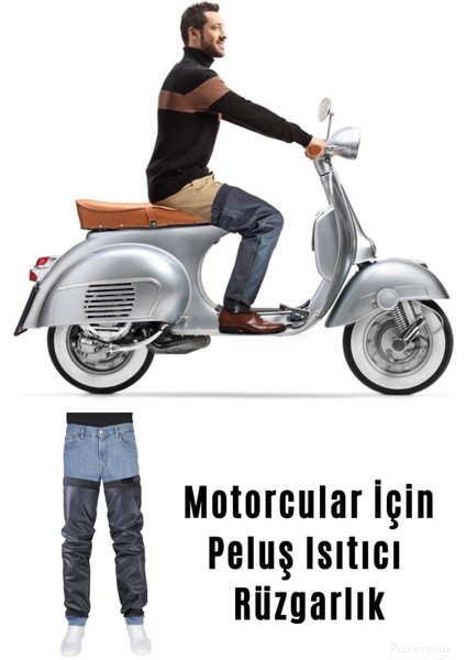 Motosiklet Pantolon Motorsiklet Rüzgar Yağmur Koruyucu Diz Koruma Motorcu Dizliği