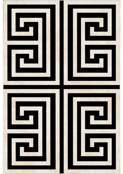 Dijital Salon Halısı Trend Keçe Kaymaz Taban Modern Jem Siyah fiyatları