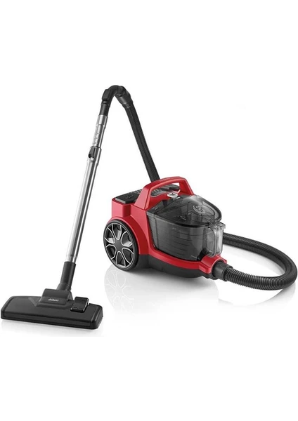 AR4071 Clean Force Red Cyclone Filtreli Elektrikli Süpürge - Kırmızı