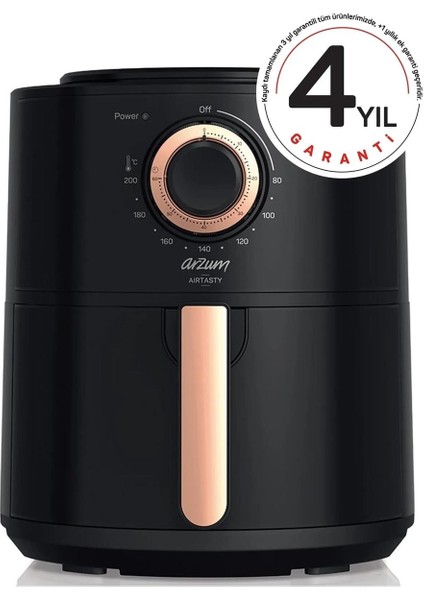 ARZUM AR2062-B Airtasty Air Fryer Sıcak Hava Fritöz