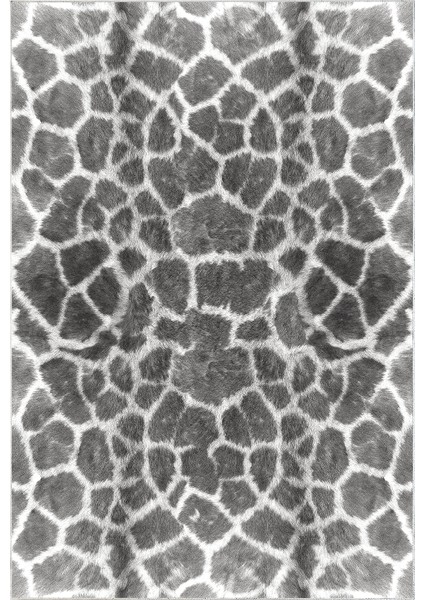 Dijital Salon Halısı Yıldız Deri Kaymaz Taban Modern Cherry Gri fiyatları