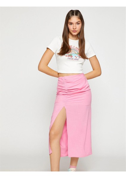 3Sal70006Iw 909 Pembe Genç Kız Dokuma Etek fiyatları