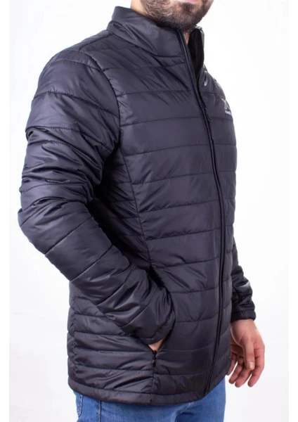 M-Basic Man Padded Coat 2Pr Siyah Erkek Mont